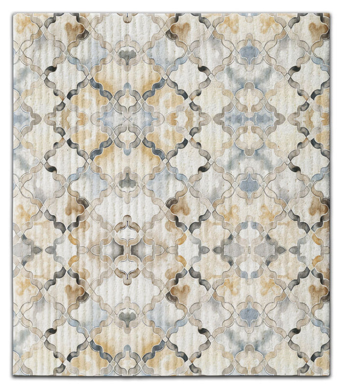 Wavy Lattice Dishcloth