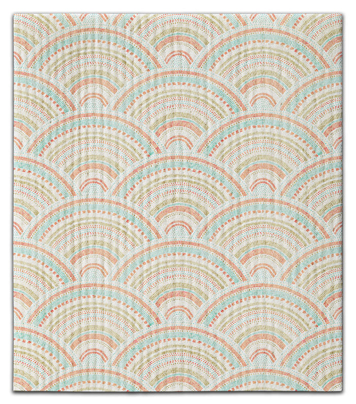 Multi -Color Wave Dishcloth