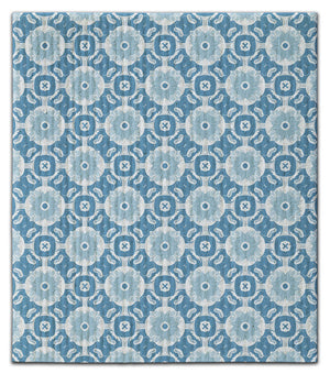 Blue Tile Dishcloth