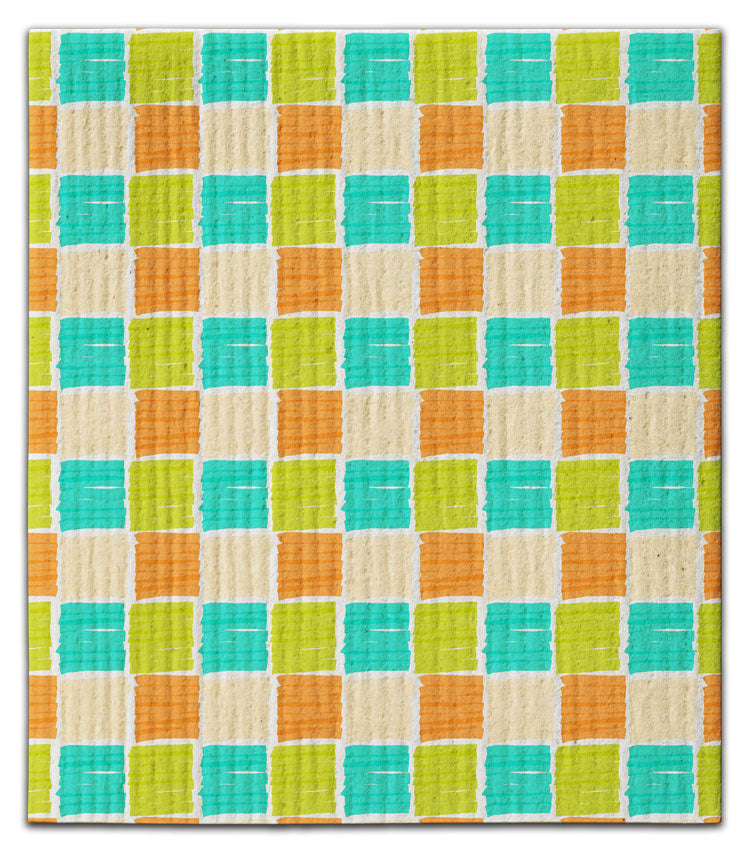 Checkerboard Dishcloth