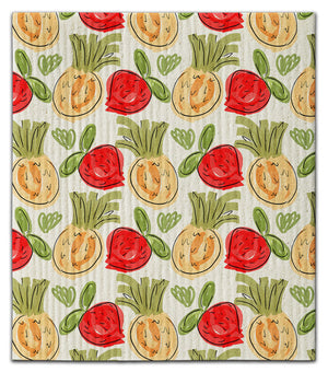 Pineapple & Strawberry Dishcloth