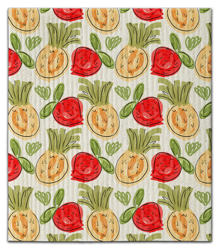 Pineapple & Strawberry Dishcloth