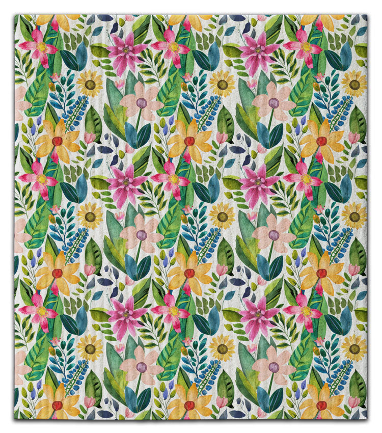 Spring Flowers Dishcloth