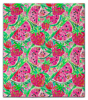 Strawberry Watermelon Dishcloth