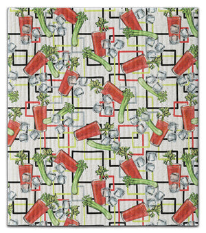 Bloody Mary Dishcloth