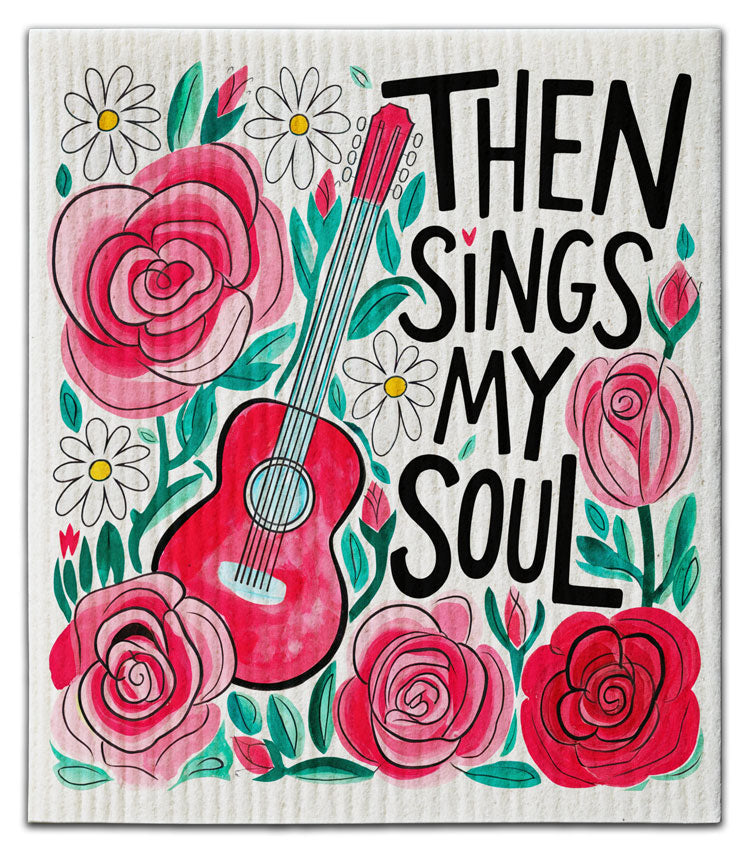 Then Sings My Soul Dishcloth