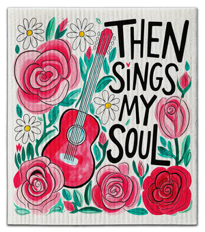 Then Sings My Soul Dishcloth