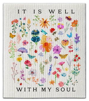 It Is Well With Dishcloth