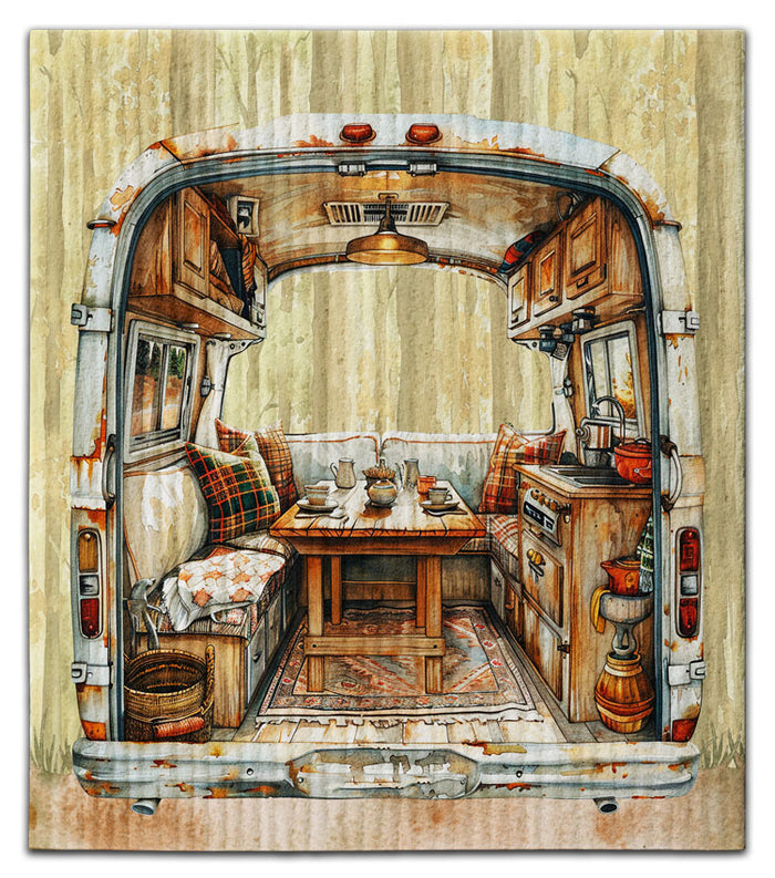 Inside Van Dishcloth