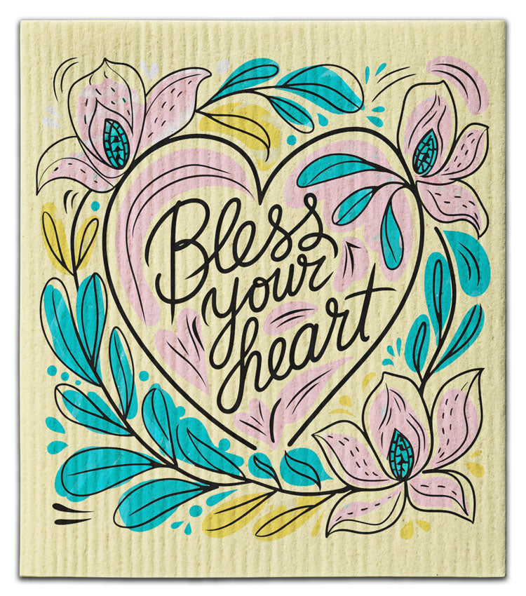 Bless Your Heart Dishcloth