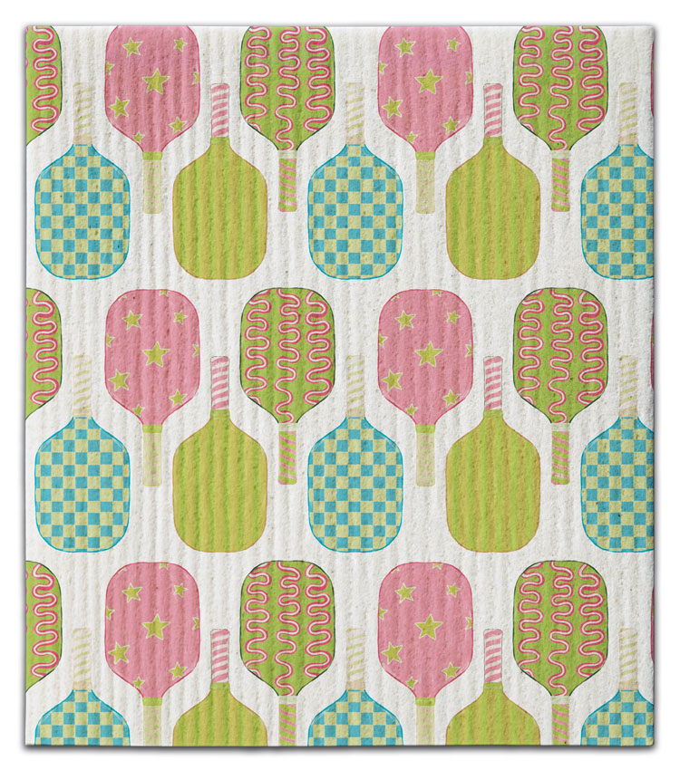 Pickleball Paddles Dishcloth