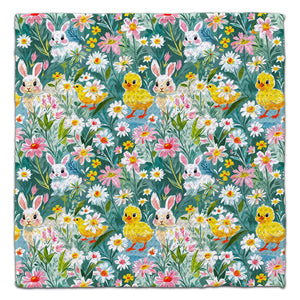 Bunny & Chicks Eco-Friendly Washcloth