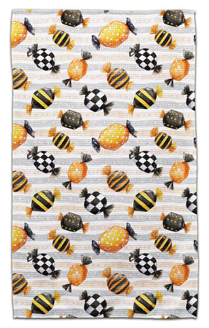 Wrapped Candy Waffle Weave Towel