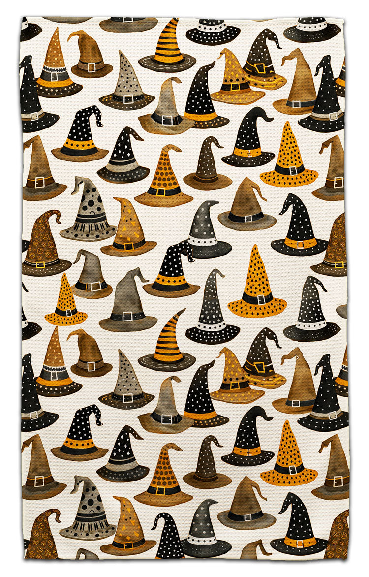 Witch Hats Waffle Weave Towel