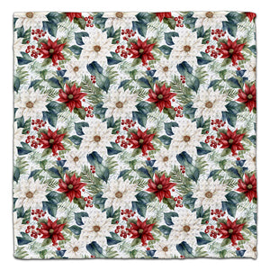 Poinsettias Eco-Friendly Washcloth