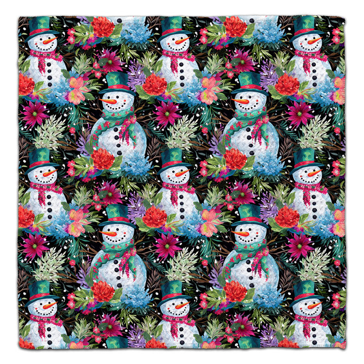 Snowmen Eco-Friendly Washcloth