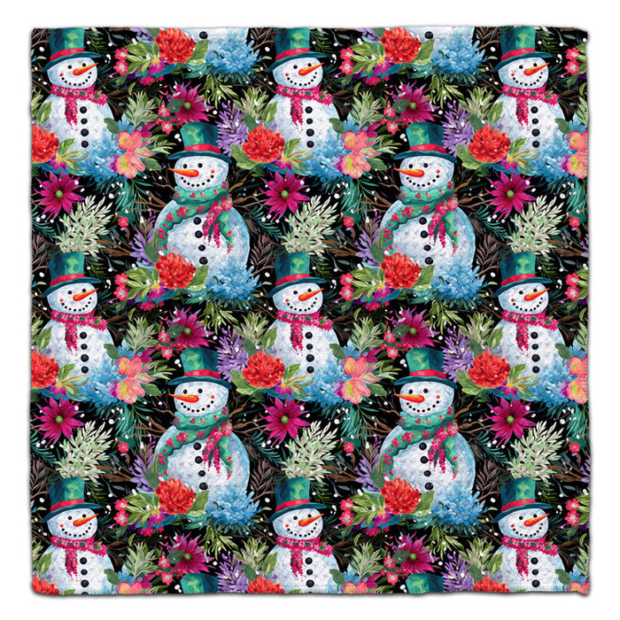 Snowmen Eco-Friendly Washcloth
