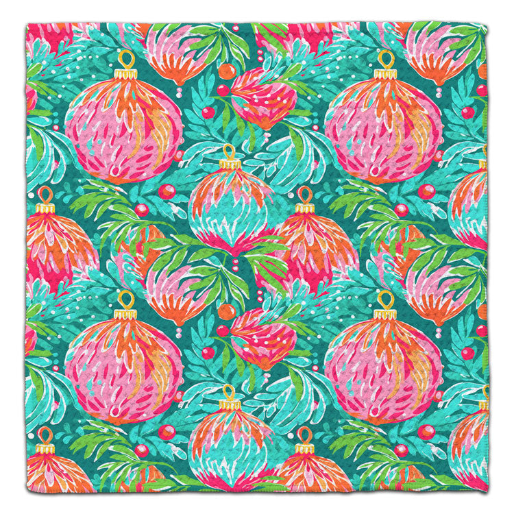 Whimsical Ornaments Eco-Friendly Washcloth - CJ Bella Co.