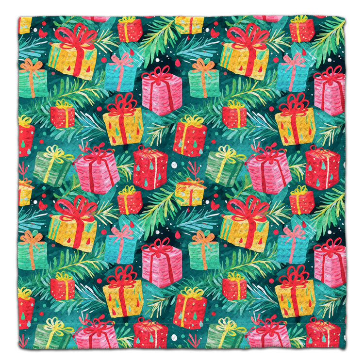 Presents Waffle Weave Washcloth