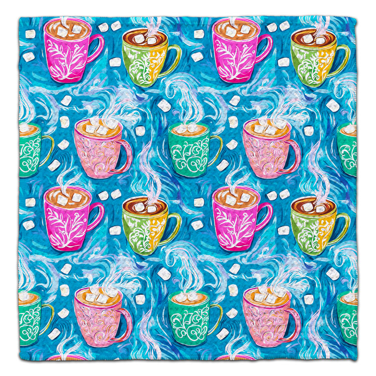 Hot Chocolate Eco-Friendly Washcloth - CJ Bella Co.