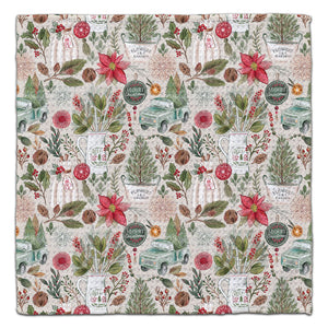 Greenhouse Christmas Eco-Friendly Washcloth - CJ Bella Co.