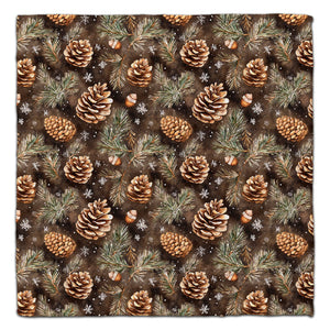 Pine Cone & Acorn Eco-Friendly Washcloth - CJ Bella Co.