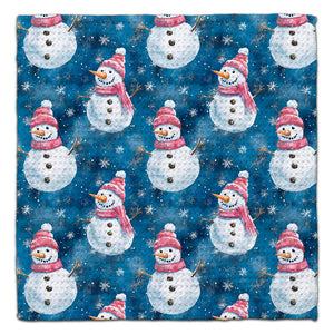 Happy Snowman Eco-Friendly Washcloth - CJ Bella Co.