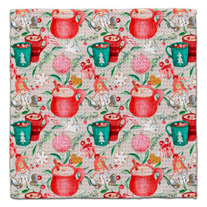 Gnome w/mugs Eco-Friendly Washcloth - CJ Bella Co.