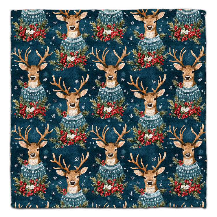 Reindeer Eco-Friendly Washcloth - CJ Bella Co.