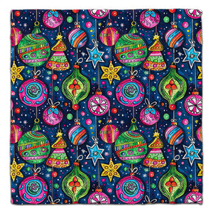 Bright Hanging Ornaments Eco-Friendly Washcloth