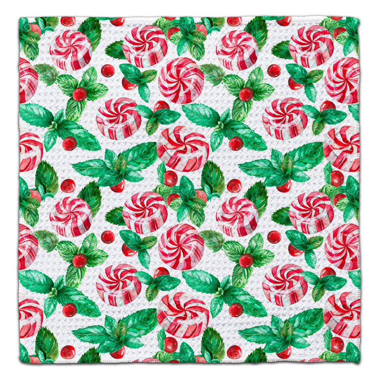 Peppermint Candy Eco-Friendly Washcloth