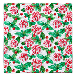Peppermint Candy Eco-Friendly Washcloth