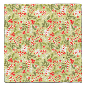 Candy Cane, Berries & Mint Eco-Friendly Washcloth