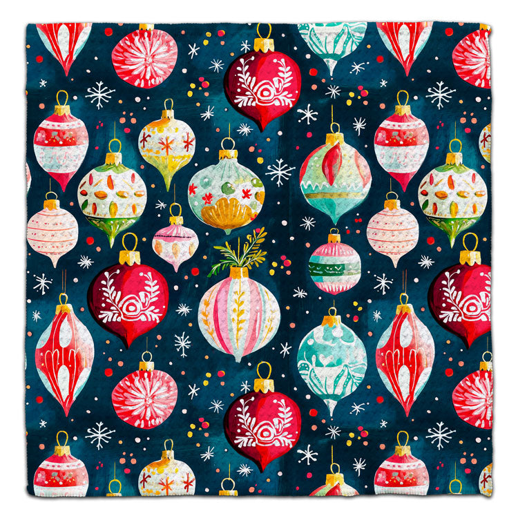 Ornament w/Twig at top Eco-Friendly Washcloth
