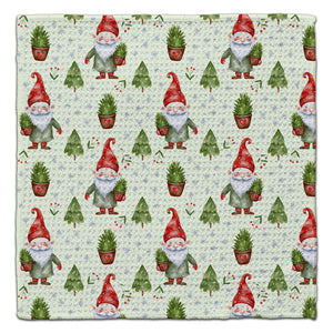 Gnome w/Tree in Hand Eco-Friendl Washcloth