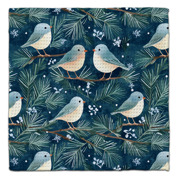 Birds on Twigs Eco-Friendly Washcloth