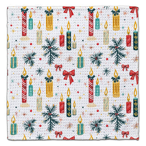 Colorful Candles Eco-Friendly Washcloth