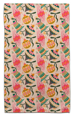 Vintage Ornaments Eco-Friendly Towel