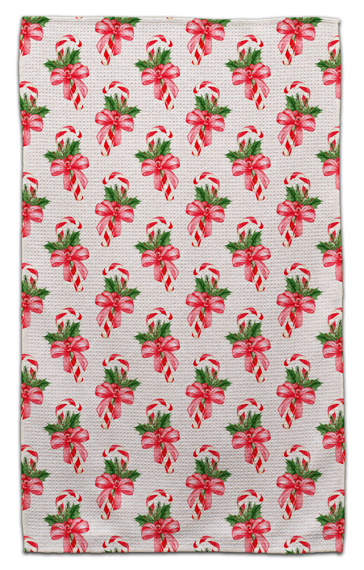 Candy Canes Eco-Friendly Towel