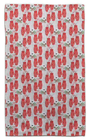 Red Mittens Eco-Friendly Towel