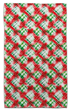 Christmas Plaid Eco-Friendly Towel