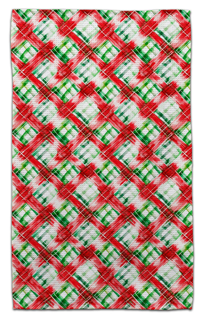 Christmas Plaid Eco-Friendly Towel
