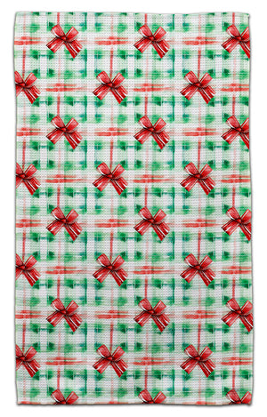 Christmas Bows Eco-Friendly Towel