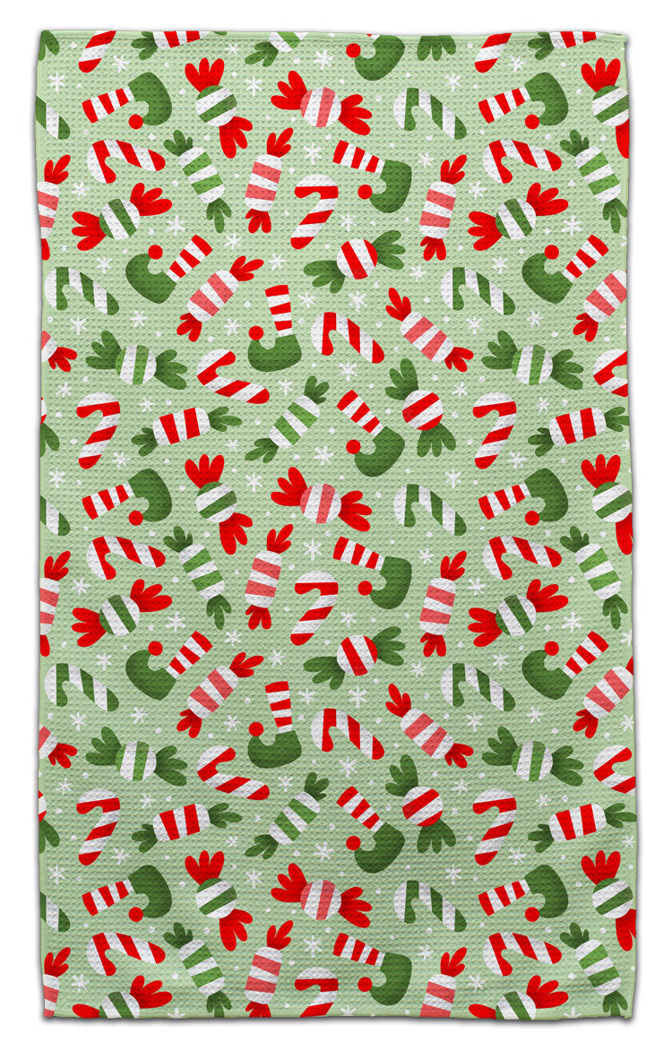 Elf Legs & Candy Eco-Friendly Towel