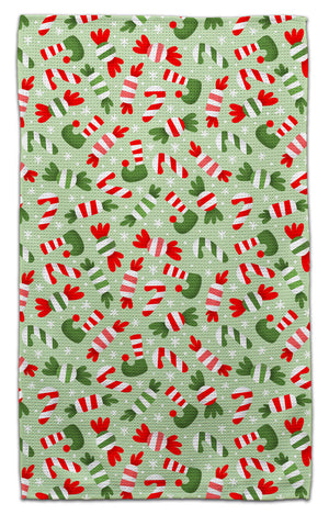 Elf Legs & Candy Eco-Friendly Towel