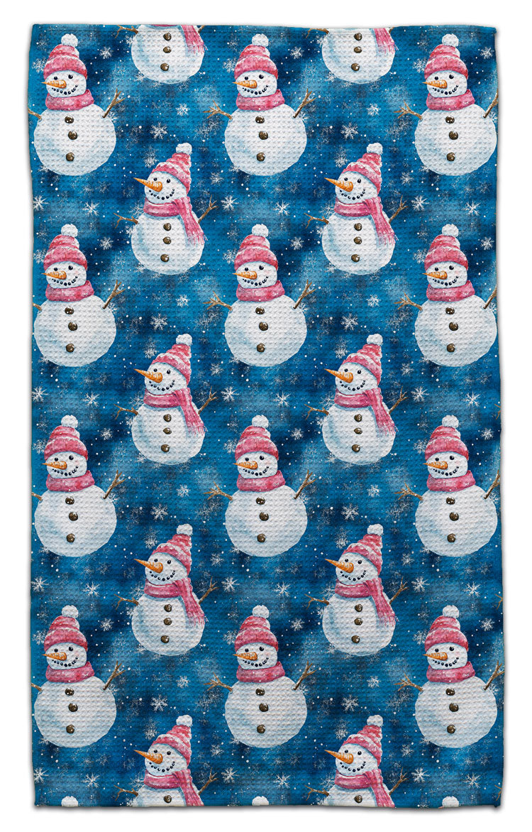Happy Snowman Eco-Friendly Towel
