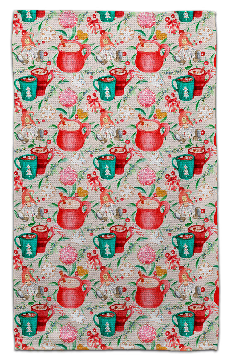 Gnome w/mugs Eco-Friendly Towel