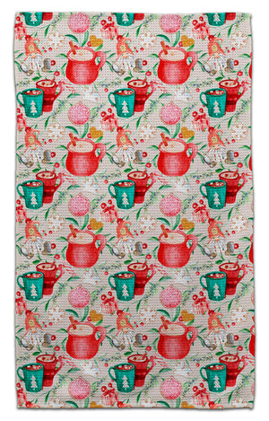 Gnome w/mugs Eco-Friendly Towel