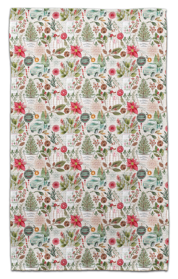 Greenhouse Christmas Eco-Friendly Towel