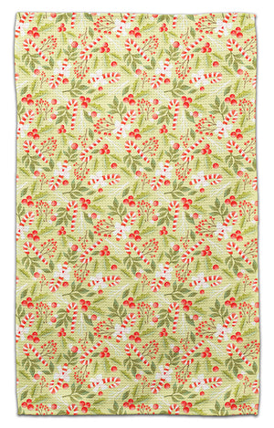 Candy Cane, Berries & Mint Eco-Friendly Towel